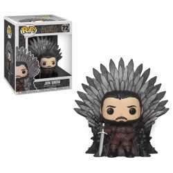 Figurines Pop GAME OF THRONES - Jon Snow On Iron Throne
