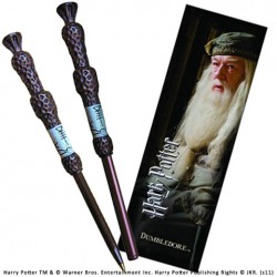 Stylo baguette et marque page HARRY POTTER Dumbledore