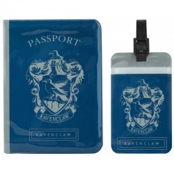 Couverture de Passeport et Porte-étiquette HARRY POTTER-Serdaigle