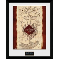 Cadre Harry Potter- Carte du Mauraudeurs