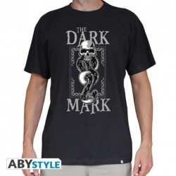 T-shirt marque des ténèbres - HARRYPOTTER - Homme noir, blanc, gris