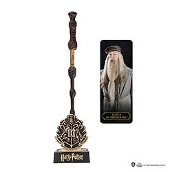 Stylo baguette Albus Dumbledore et support - Harry Potter